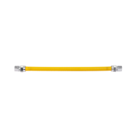 Gas Connector L/VLV Coated 5/8" OD 1/2" FIP X 1/2 FIP